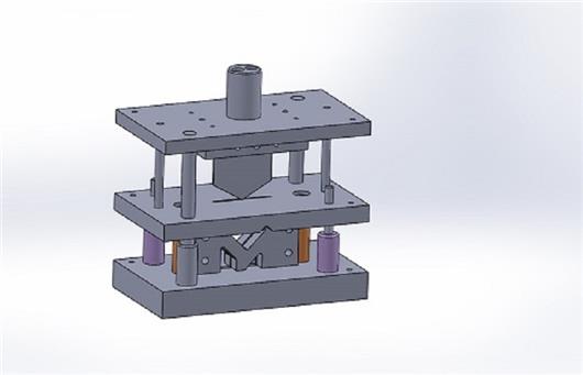 钢管冲孔模具结构图片