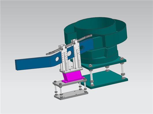 螺桿振動盤上料機3d模型下載_三維模型_step模型 - 製造雲 | 產品模型