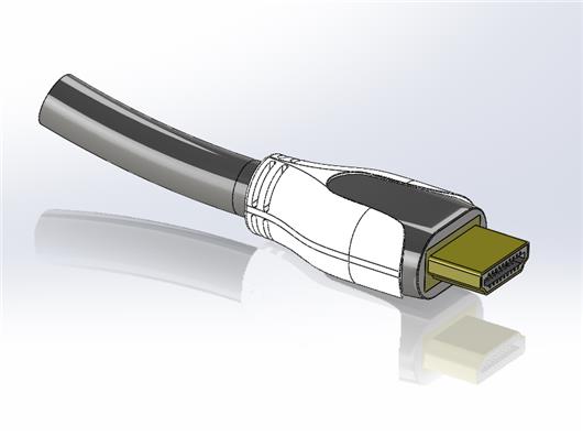 HDMI cable Ti-HDTV高清有线视频HDMI插头（公头）