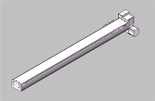 EB100D-皮带传动型直线滑台，线性模组(全套9种合集)