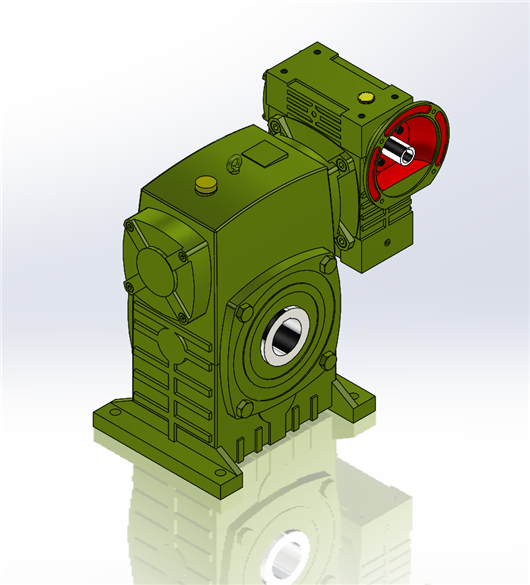 wpedks型蝸輪蝸桿減速機wpedks155-250-5.5kw