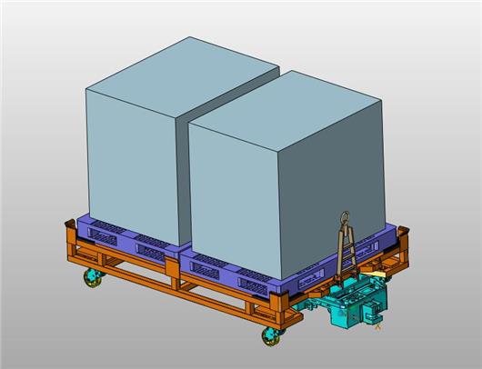 托盘运输物流料车agv