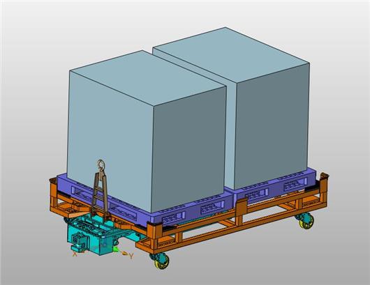 托盘运输物流料车agv