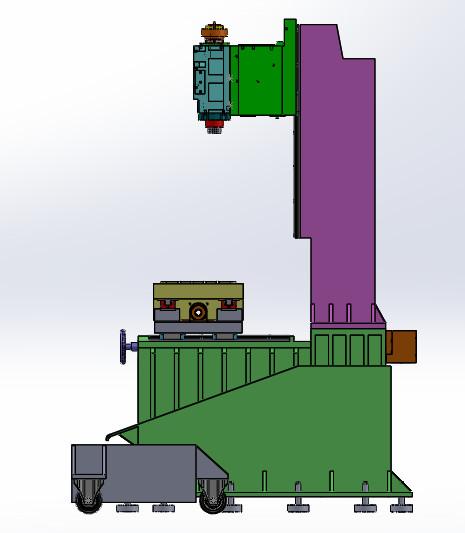 【青栋】机床-铣床三维设计28