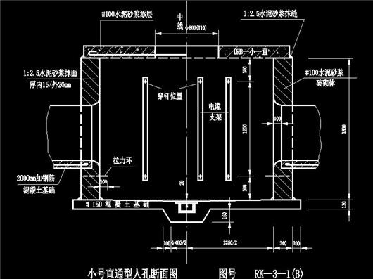 小号人孔井尺寸图片