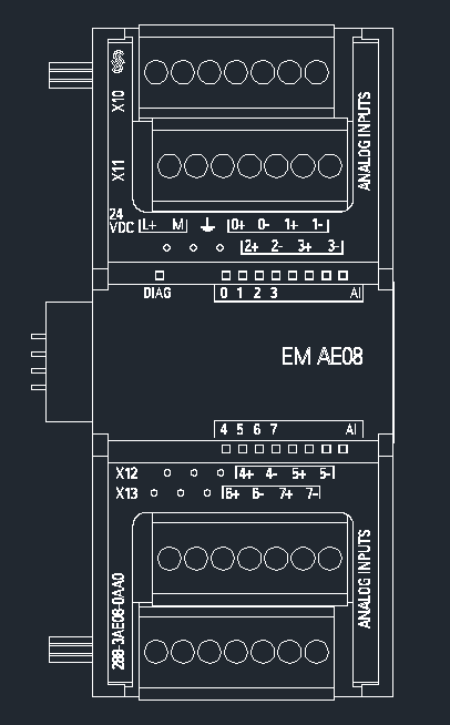 西门子AE08模块手册图片